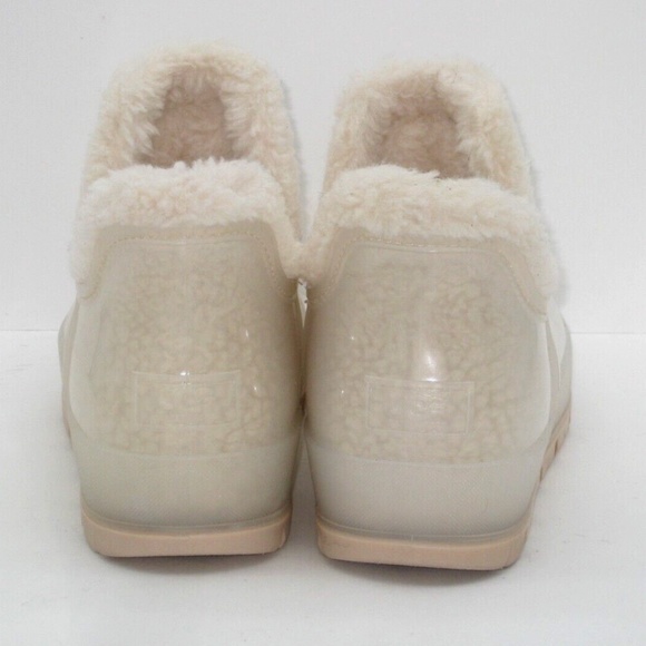 UGG Raincloud Clear Natural Waterproof Rain Boots, Sz 9 - Picture 5 of 9